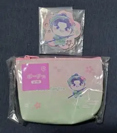 フリューくじ 忍たま乱太郎 ポーチ アクリルスタンド 潮江文次郎