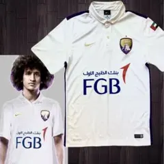 【希少】アルアインFC 15-16 正規品 選手用 ユニフォーム ネームなし