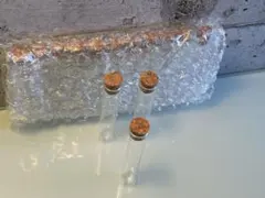 アクセサリー　コルク試験管