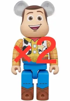 ベアブリック 新品 ディズニー ウッディ BE@RBRICK1000% - メルカリ