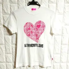 VIVA HEART ビバハート 半袖　Tシャツ ハートロゴ　M　㊾のサムネイル