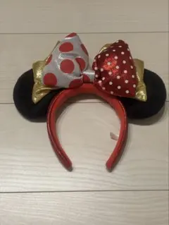 ベリーベリーミニーのカチューシャとミニーのファンキャップ