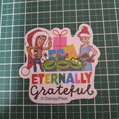 トイストーリー　クリスマス　防水ステッカー