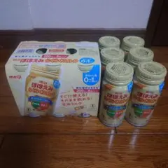 明治 ほほえみらくらくミルク 6缶パックとバラ6缶