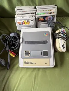Nintendo Super Famicom 本体とゲームソフトセット