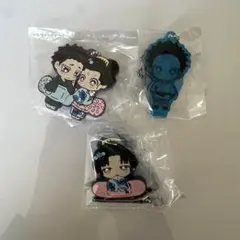 ガチャ 3点セット ばんちょうこうマスコット クリップ ここみえ 狛治 恋雪