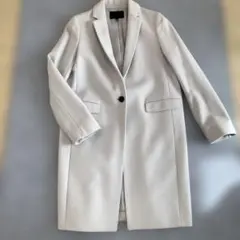 【美品】iCB アイシービー ウールカシミヤチェスターコート　サイズ2