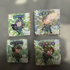 忍たま乱太郎　ビックリマンチョコシール　六年生4種セット