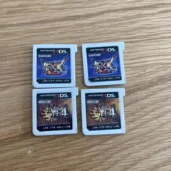 3DS モンハン4 モンハンxx 各2個ずつ