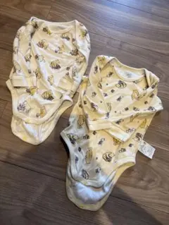 ユニクロ プーさん ボディスーツ 80サイズ 2枚セット