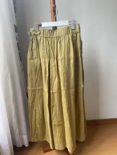 grin イエロー ガウチョパンツ - メルカリ
