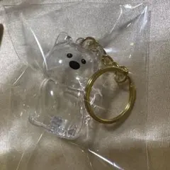 うちの子のけだまだま おでかけ 毛玉入れ メモリアル キーホルダー 犬 柴犬