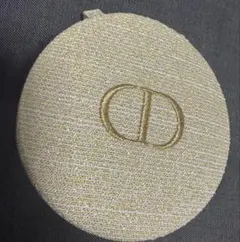 【未使用非売品】Dior ディオール ジュエリーケース ポーチ ゴールドツイード
