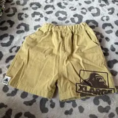 XLARGE ハーフパンツ カーキ色