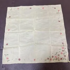 Sybilla シビラ ハンカチ 花柄 刺繍