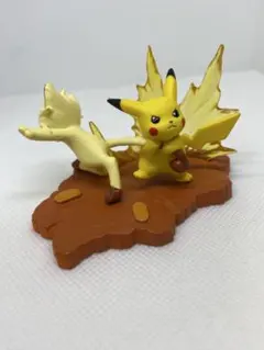 【レトロ】ポケモン10番勝負　宿命の対決　ジオラマフィギュアのサムネイル