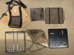 スノーピーク 焚火台M スターターセット　焼き網　グリルブリッジのサムネイル