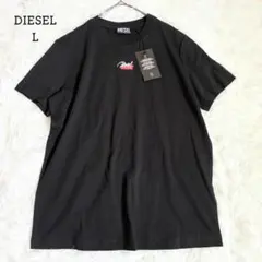 希少デザイン】DIESEL ディーゼル オーバルD Tシャツ L 黒 美品 - メルカリ