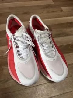 adidas HYPERBOOST ホワイト/レッド 27.5cm - メルカリ