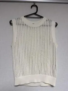 UNIQLO ユニクロ メッシュ編みニットベスト M