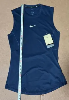 新品タグ付 NIKE PRO DRI-FIT ノースリーブ M ネイビーのサムネイル