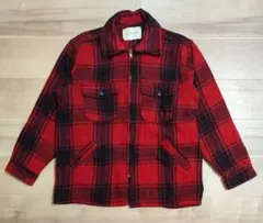 70s USA製 melton メルトン ウールジャケット バッファローのサムネイル