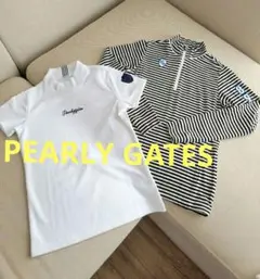 PEARLY GATES パーリーゲイツ ゴルフウェア　トップス2枚 セット売り