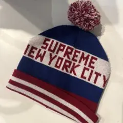 【試着のみ】SUPREME シュプリームタイダイ柄 ニット帽 フリーサイズ帽子 美品 SUPREME シュプリームタイダイ柄 ニット帽 フリーサイズ帽子