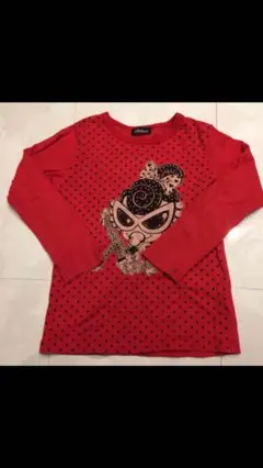 ヒステリックミニ 赤ドット長T