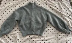 ラメ有りふわふわニット