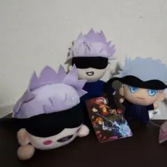 【五条悟3点セット】呪術廻戦 ぬいぐるみ マスコット