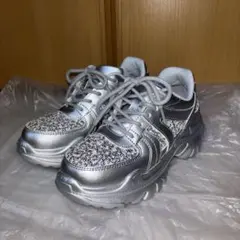 ORiental TRaffic スパンコールスニーカー シルバー 24.0