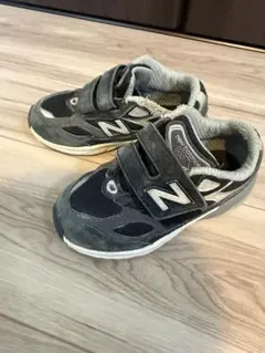 New Balance 990v3 キッズ スニーカー 黒　16.5cmのサムネイル