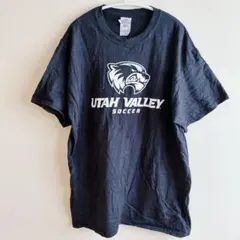 ギルダン Tシャツ クルーネック 半袖 ロゴ L 黒 綿 スポーツ ビッグサイズのサムネイル