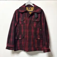【値下げ交渉OK】50sWOOLRICH ヴィンテージ マッキーノ 赤黒チェック