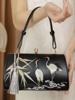 13ハンドバッグ 和装バッグ　着物バッグ　利休バッグ　トートバッグ 卒業式　入園