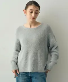 YECCA VECCA ラメシャギーニット　トップスのサムネイル
