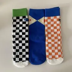 キッズソックス　ジュニアソックス 3足セット フリーサイズ