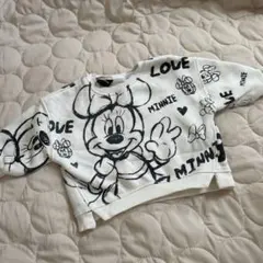 zara ミニー　トレーナー　74cm