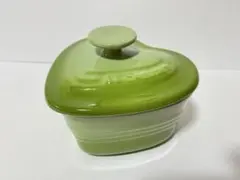 LE CREUSET ル・クルーゼ ハート型 ココット 蓋付き容器 陶器のサムネイル