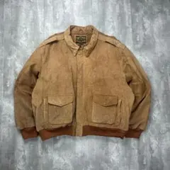 古着 80s-90s 本革 A-2G-1 レザー フライトジャケット 6101