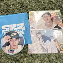 straykids サウナ　缶バッチ、ステッカー　バンチャン