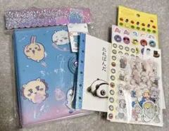 ちいかわシールバインダー たれぱんだ シールノート セット おまけシール付き