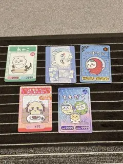 ちいかわ　コレクションカードグミ5枚