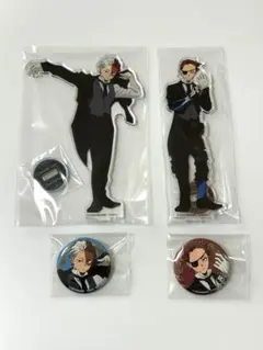 ヒロアカ　ユアネクスト　購入特典　アクリルスタンド　缶バッジ　轟焦凍　ジュリオ