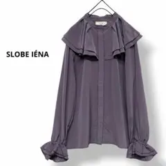 定価¥11,000 SLOBE IÉNA デシンカスカード フリルブラウスのサムネイル