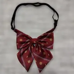 deux nice claup リボンタイ ワインレッド