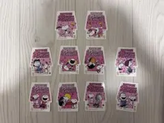 スヌーピー 75周年記念 ステッカー10枚セット　非売品