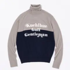完売商品　クチブエゴルフ×Perfect Tan タートルネックセーター