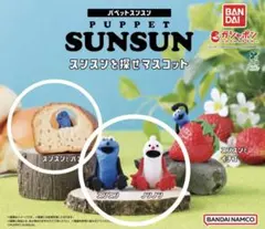 あ*や様 スンスンを探せマスコット　ガシャポン　ガチャガチャ　３種類　SUNSU